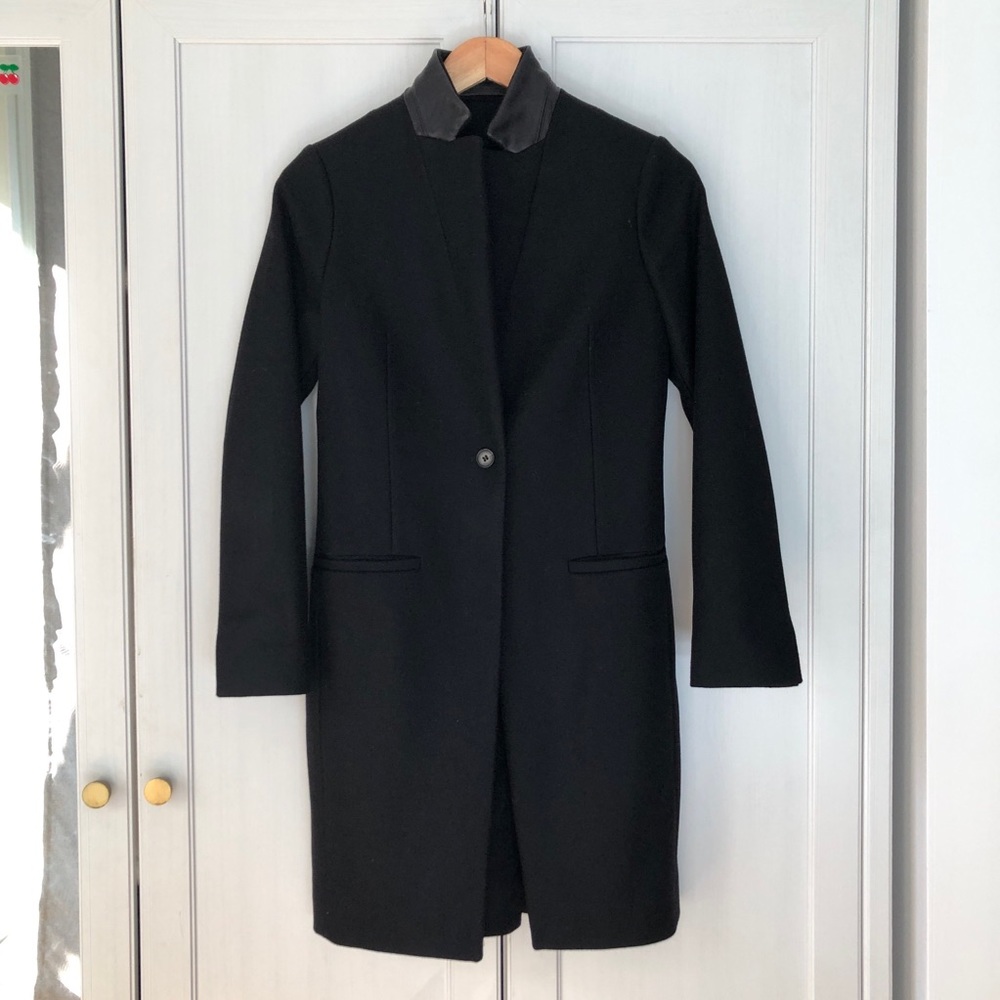 All Saints Leni Wool Blend Coat